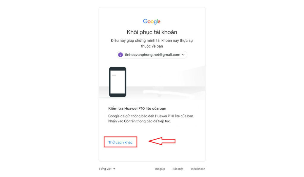 Quên mật khẩu Gmail - Cách khôi phục tài khoản Google - Xác minh số điện thoại