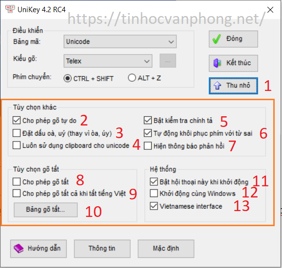 Phần mềm Unikey install ảnh 15