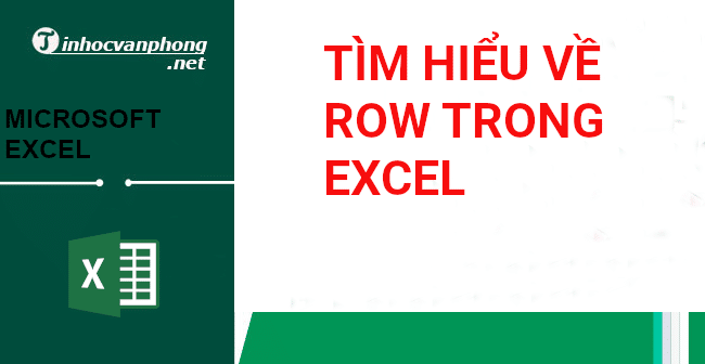 row trong excel